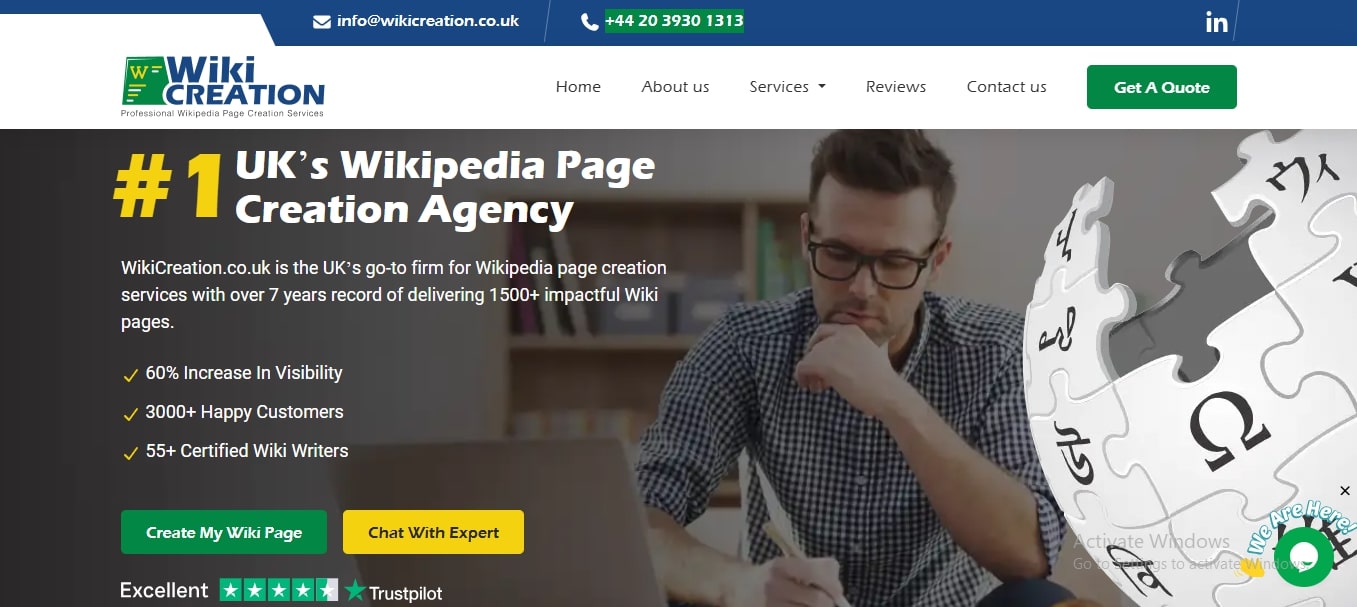 Wiki Creation UK